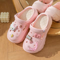 MINISO Sanrio HelloKitty Cinnamoroll Pochacco Kuromi Elevated anti slip slippers Summer Cute Cartoon EVA Slippers gift