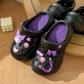 MINISO Sanrio HelloKitty Cinnamoroll Pochacco Kuromi Elevated anti slip slippers Summer Cute Cartoon EVA Slippers gift